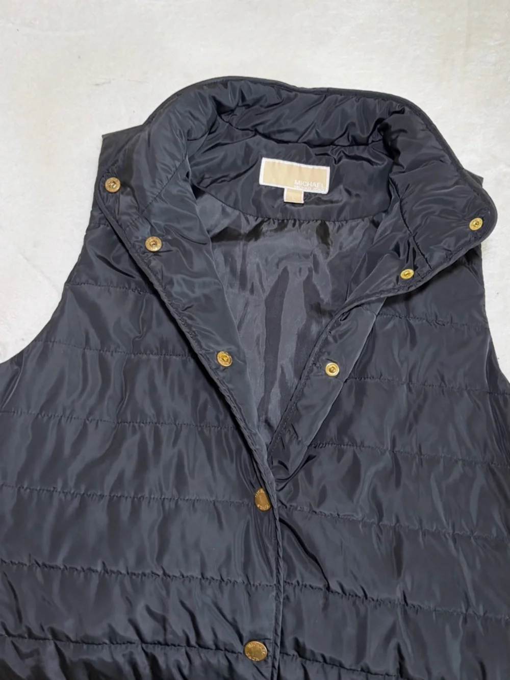 Michael Kors sleeveless quilted